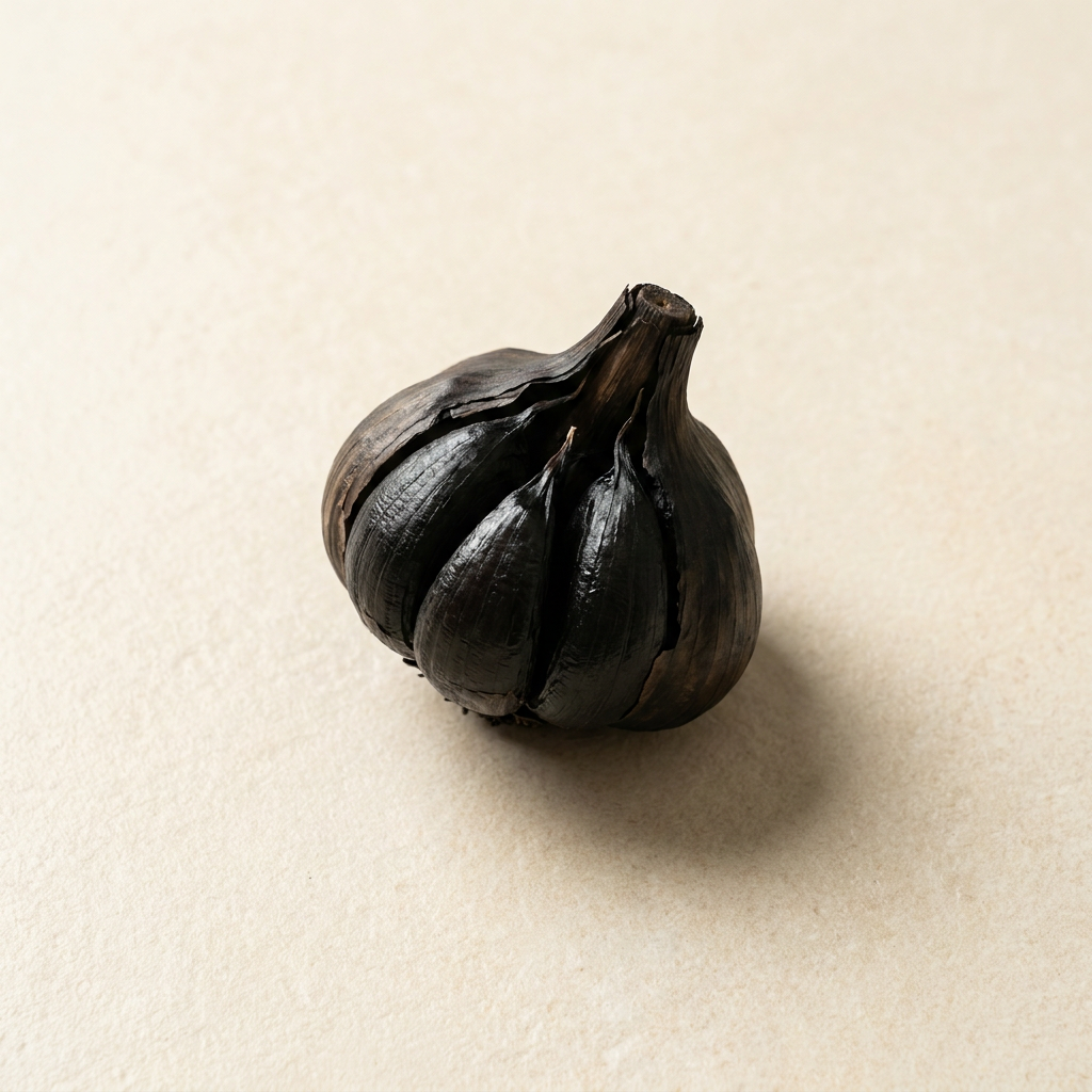 Aged black garlic after 60 days