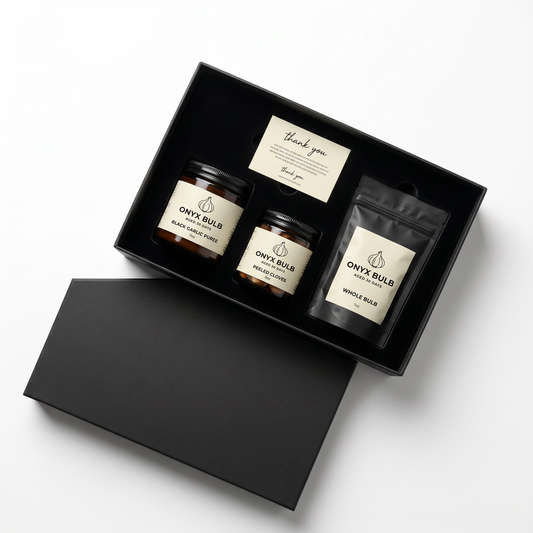 The Trio — Gift Box — nutrition facts label