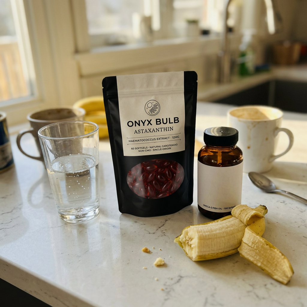 UGC pouches on kitchen counter